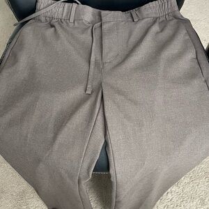 Banana Republic Taupe Tapered Fit Pants